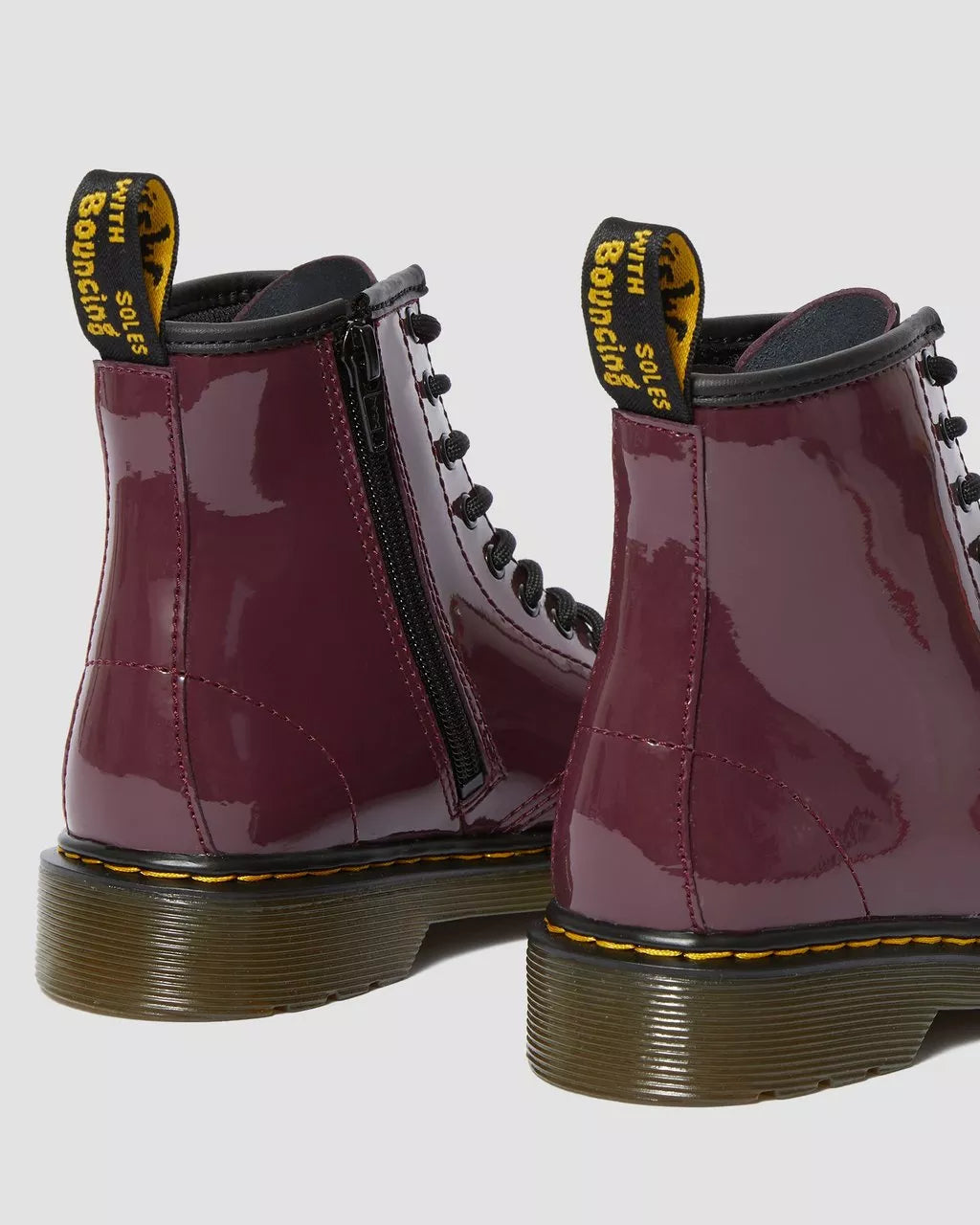 Junior 1460 Patent Leather Lace Up Boots