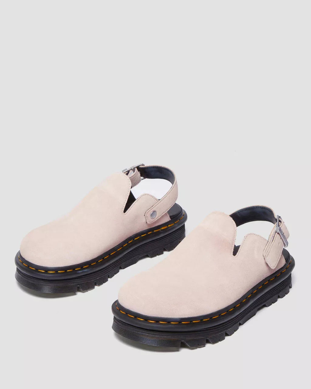 Zebzag Suede Casual Slingback Platform Mules