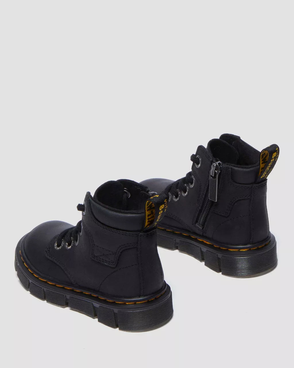DR MARTENS Toddler Raffe Leather Ankle Boots