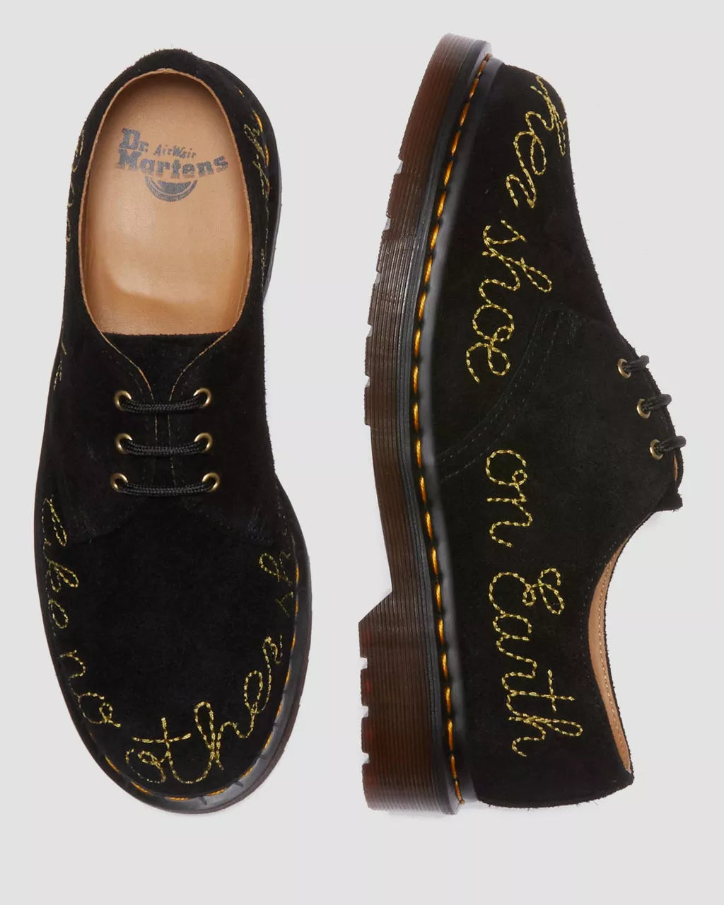 DR MARTENS 1461 Desert Oasis Suede Shoes