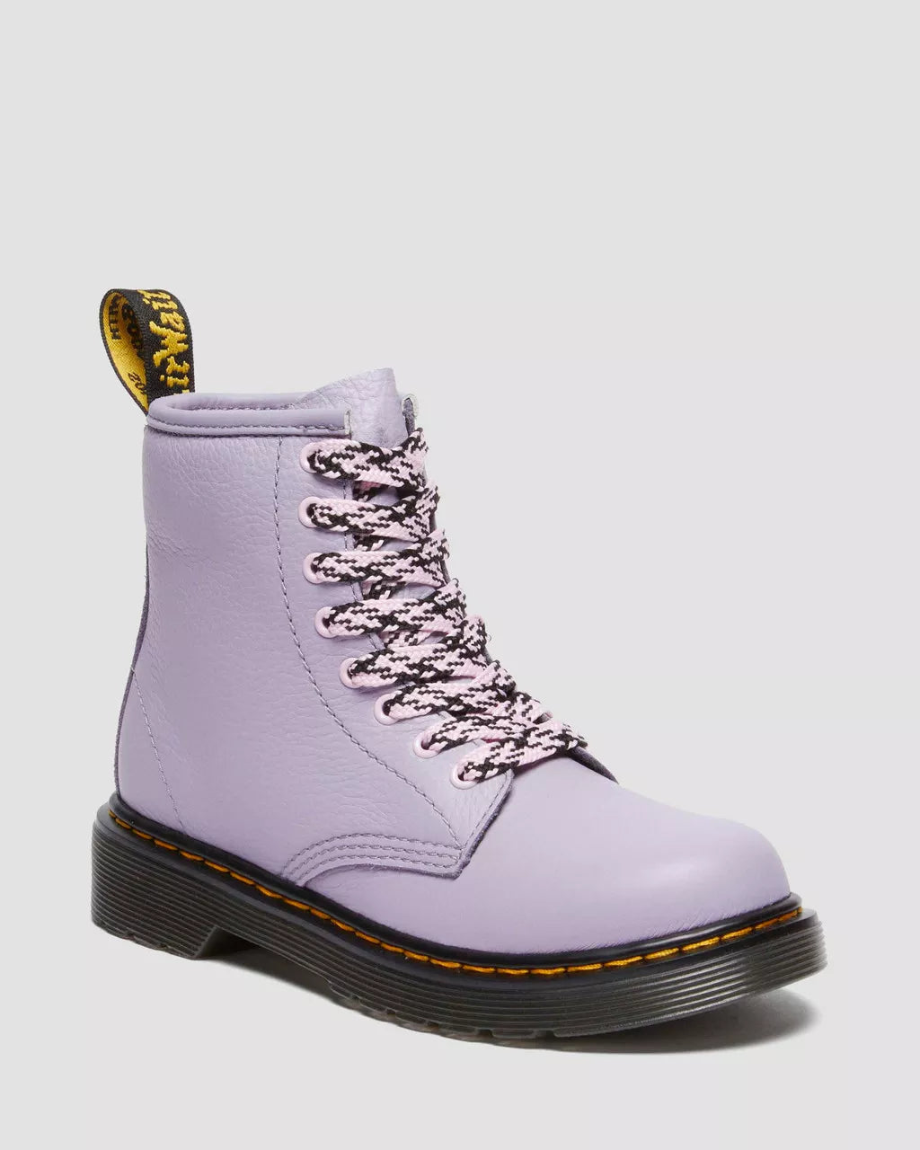 DR MARTENS Junior 1460 Virginia Leather Lace Up Boots