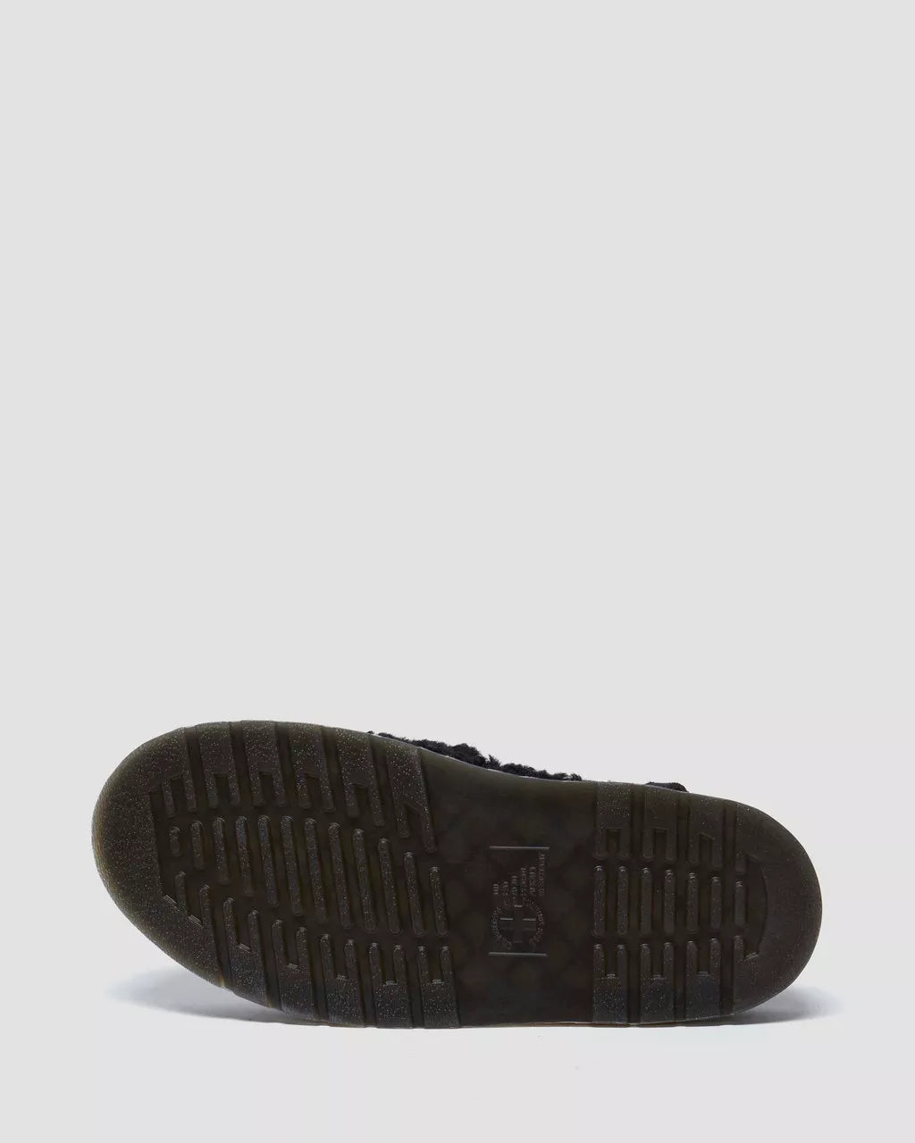 DR MARTENS Jorge II Suede &amp; Borg Mules