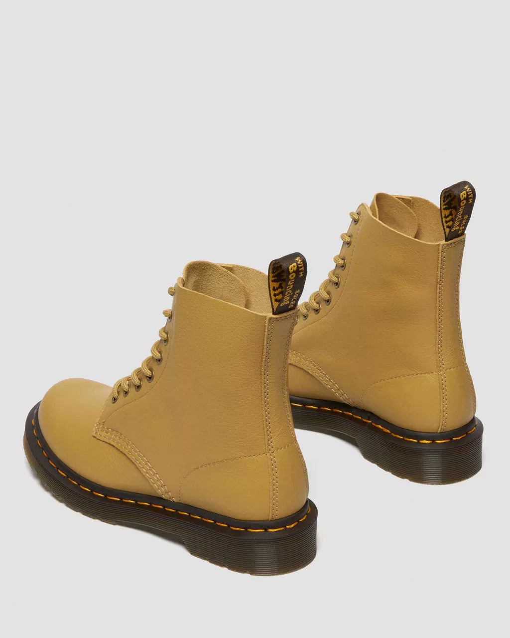 DR MARTENS 1460 Pascal Virginia Leather Lace Up Boots