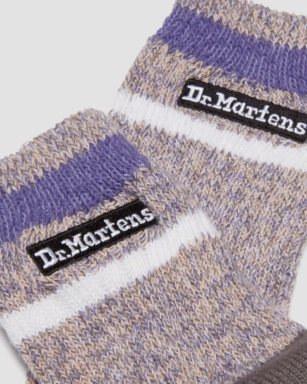 Short Marl Cotton Blend Socks