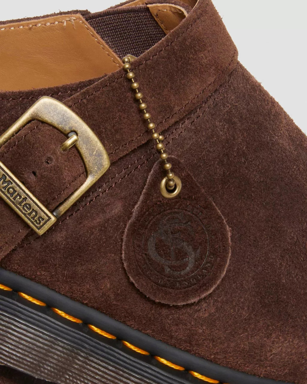 DR MARTENS Isham Desert Oasis Suede Mules