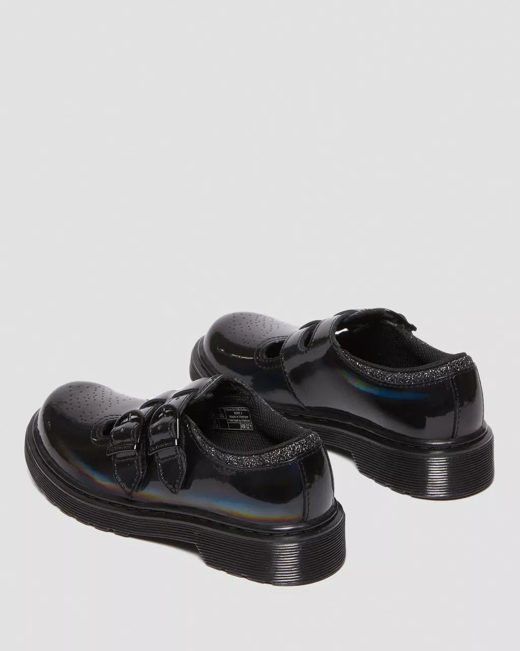 DR MARTENS Junior 8065 Rainbow Mary Jane Shoes