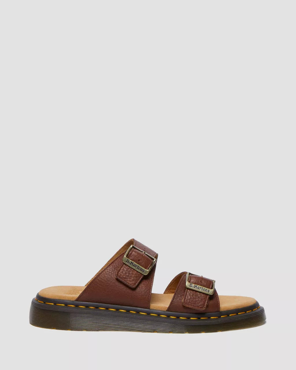 DR MARTENS Josef Ambassador Soft Leather Slide Sandals