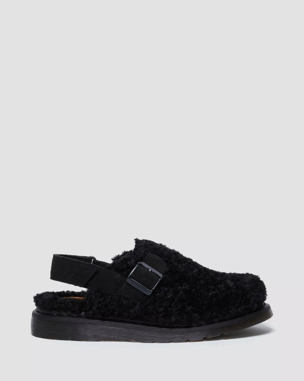 DR MARTENS Jorge II Suede &amp; Borg Mules