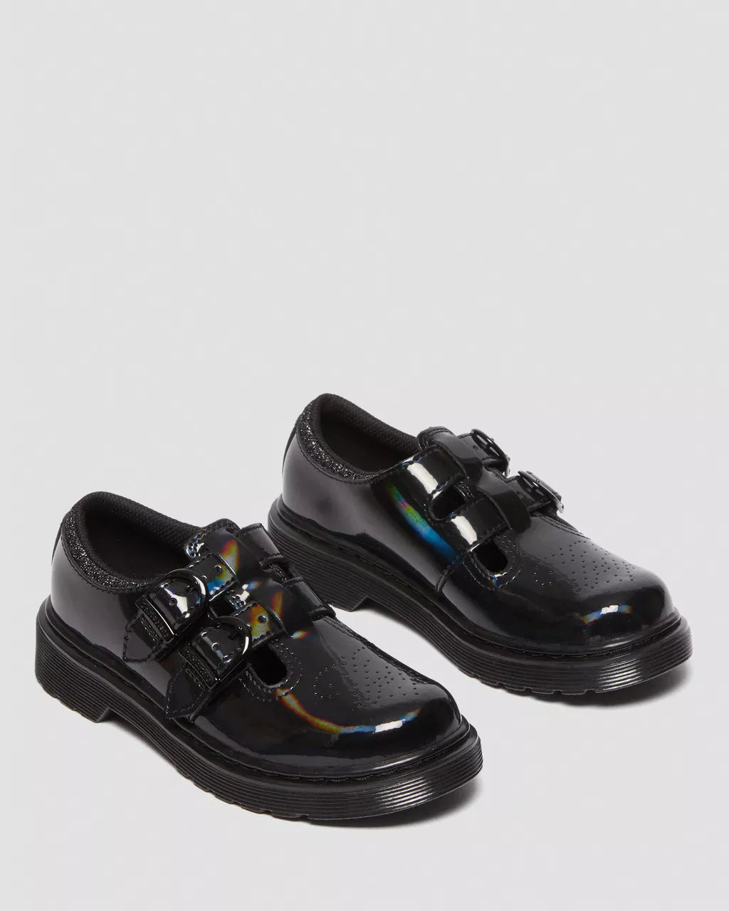 DR MARTENS Junior 8065 Rainbow Mary Jane Shoes