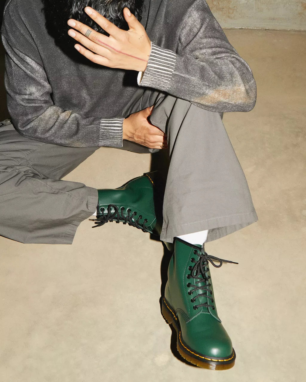 1460 Smooth Leather Lace Up Boots