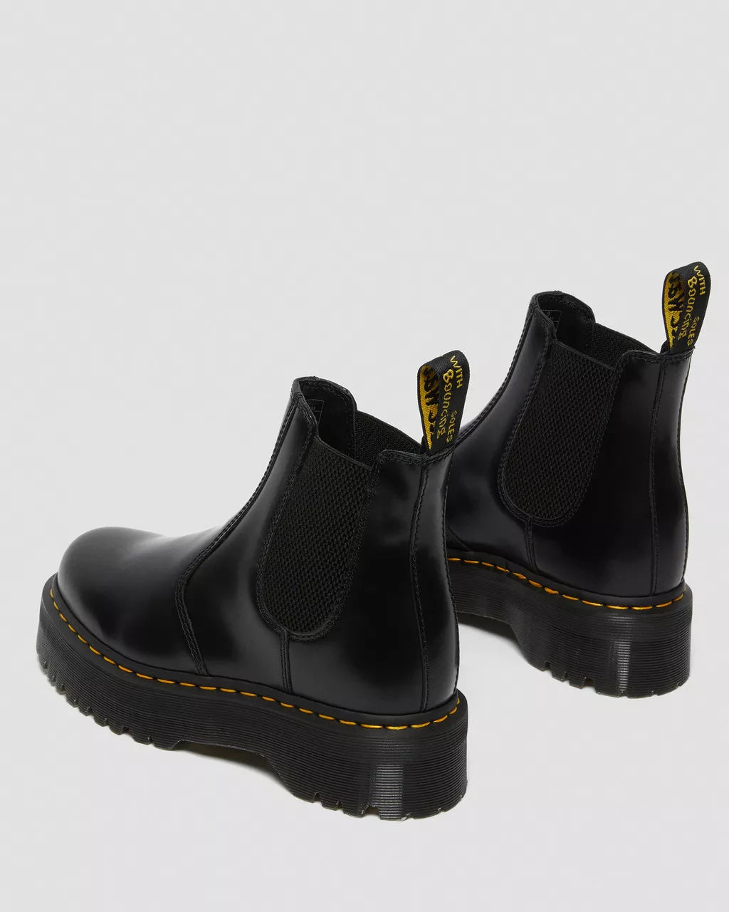 2976 Quad Smooth Leather Platform Chelsea Boots