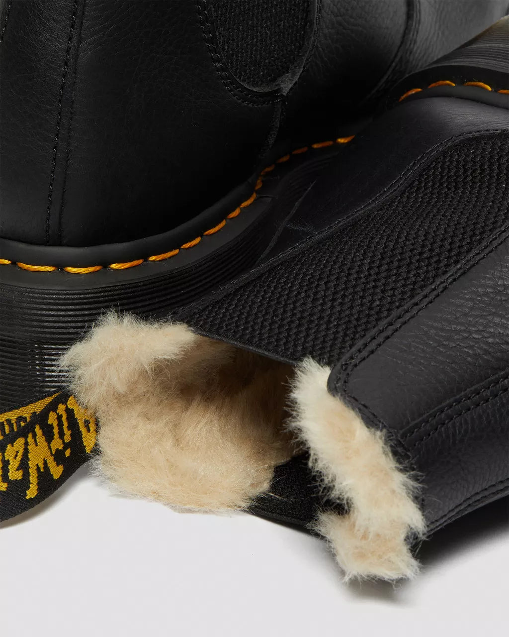2976 Quad Fur Lined Platform Chelsea Boots