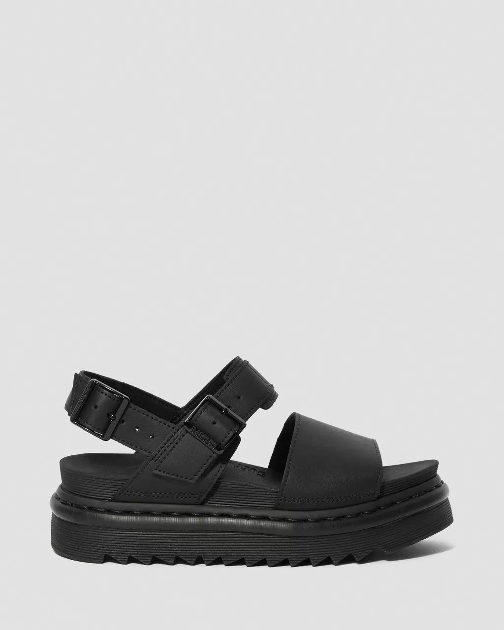 DR MARTENS Voss Hydro Leather Strap Sandals