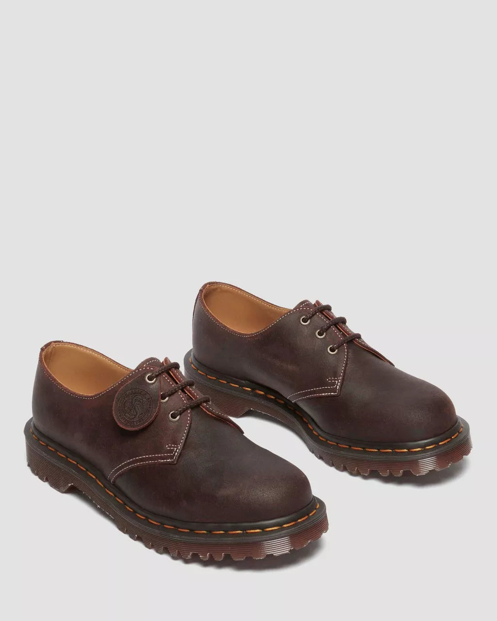 1461 Wax Commander Leather Oxford Shoes