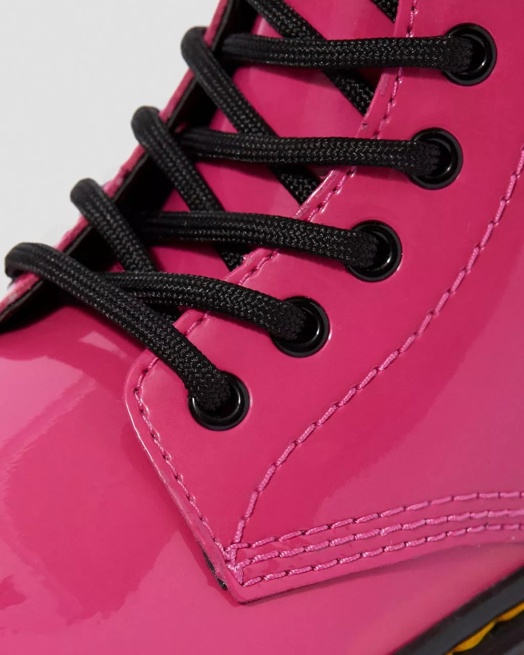 Junior 1460 Patent Leather Lace Up Boots