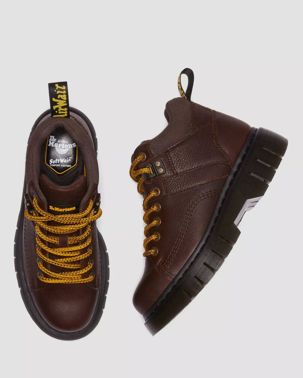 DR MARTENS Woodard Leather Lace Up Ankle Boots
