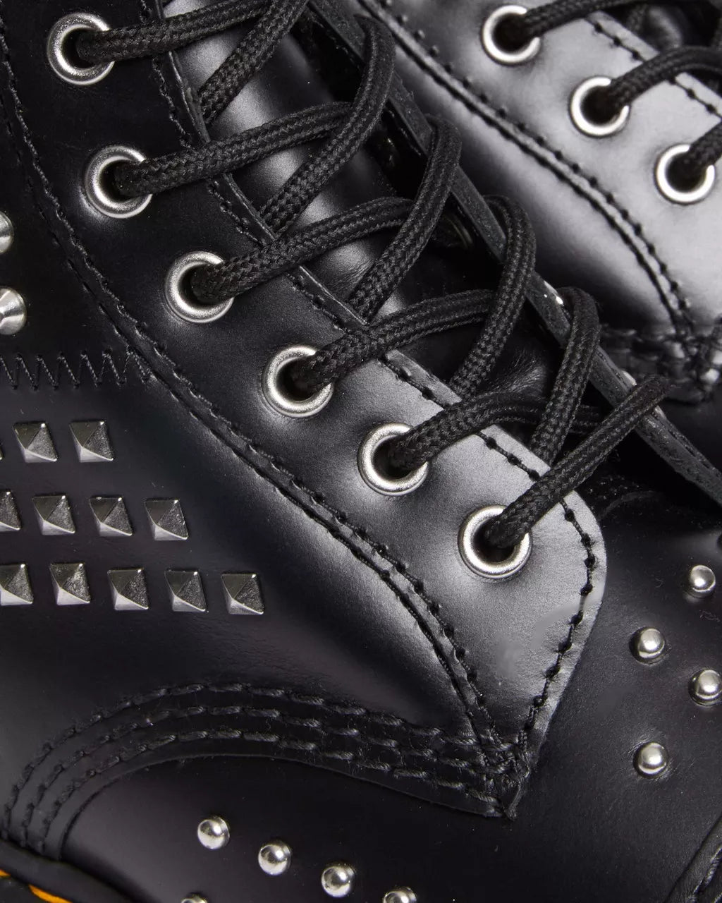 1460 Studded Zip Leather Boots