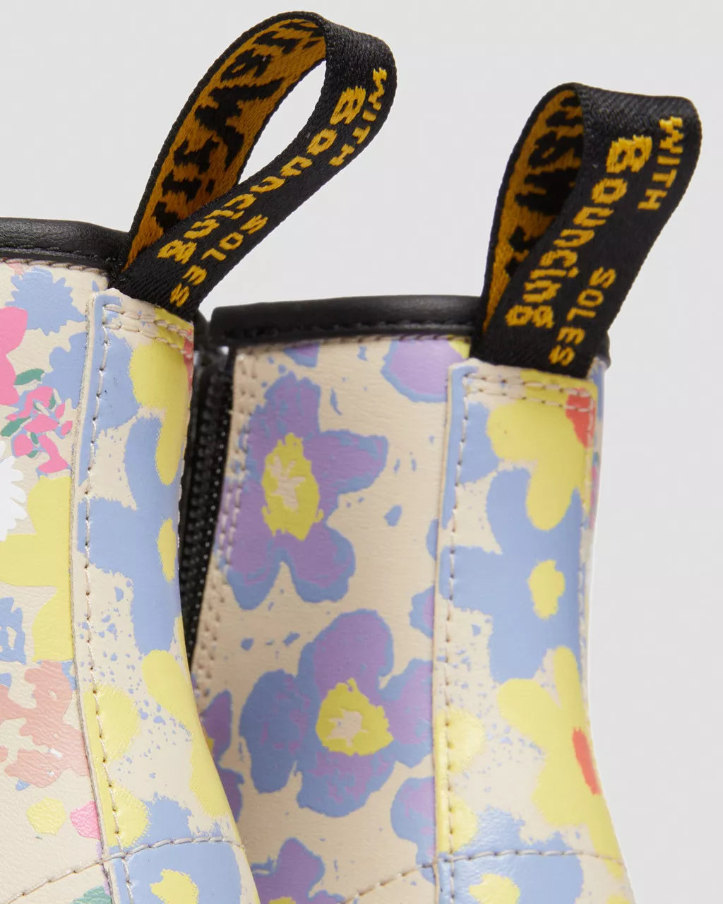 Junior 1460 Floral Mash Up Hydro Leather Lace Up Boots