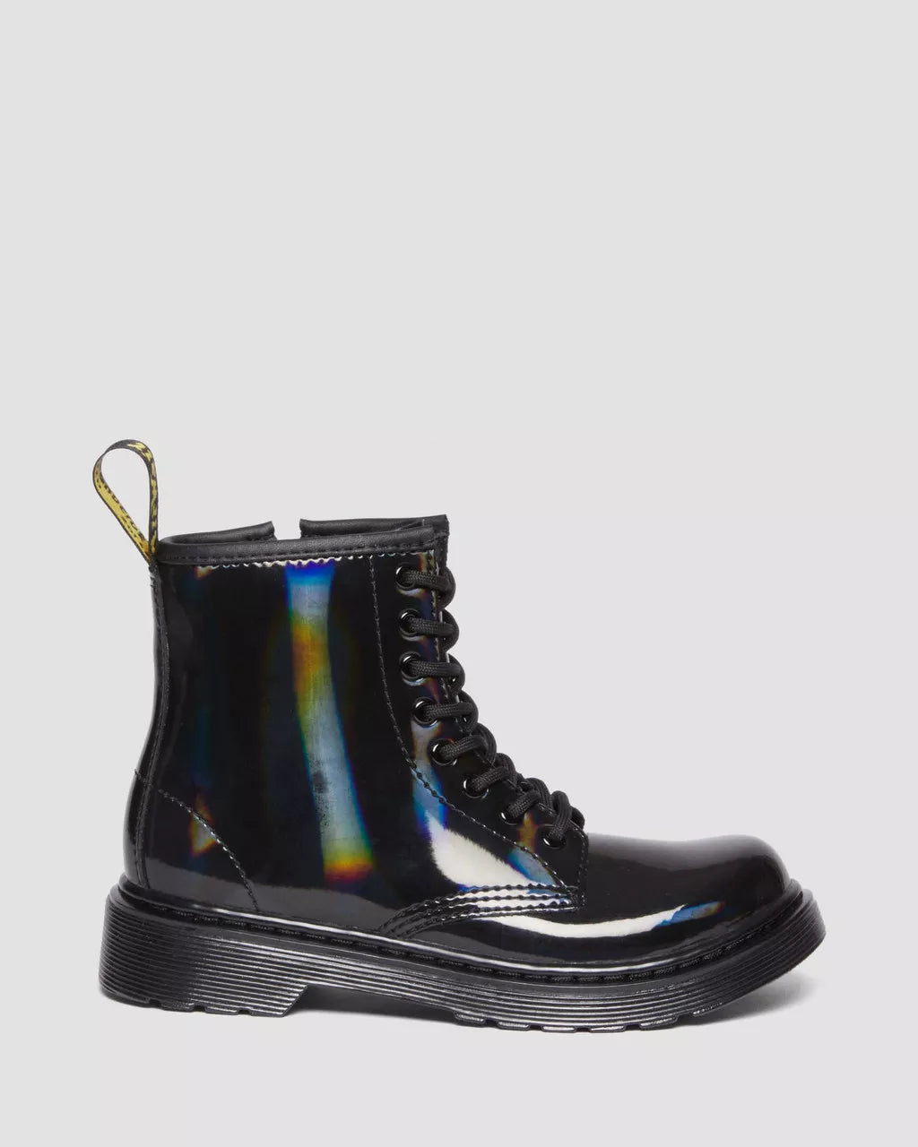 DR MARTENS Junior 1460 Rainbow Leather Lace Up Boots