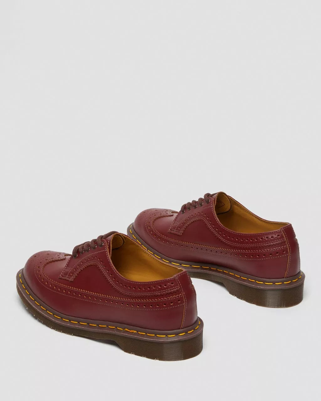Vintage 3989 Quilon Leather Brogue Shoes