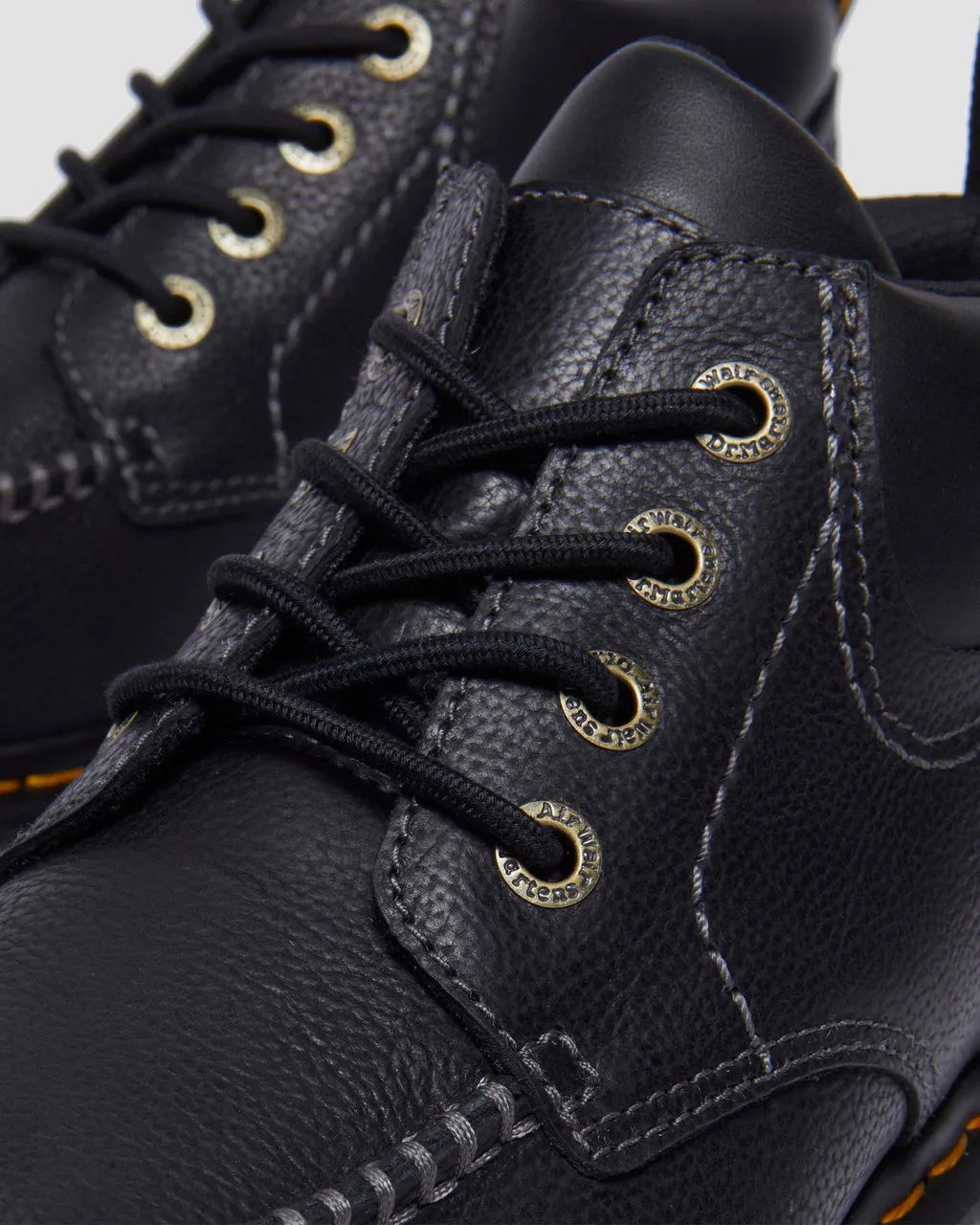 Zebzag Leather Casual 4-Eye Lace-Up Boots