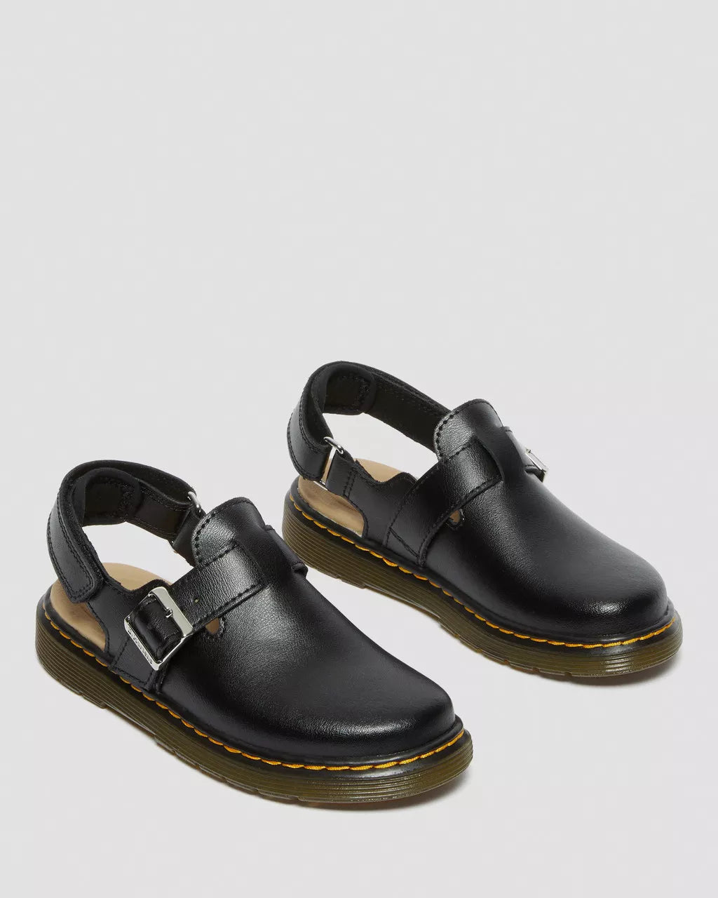 DR MARTENS Junior Jorgie Leather Mules