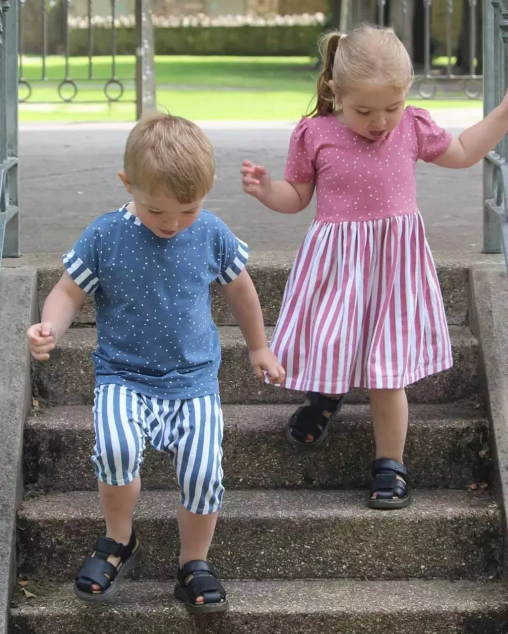 Toddler Moby II Leather Strap Velcro Sandals