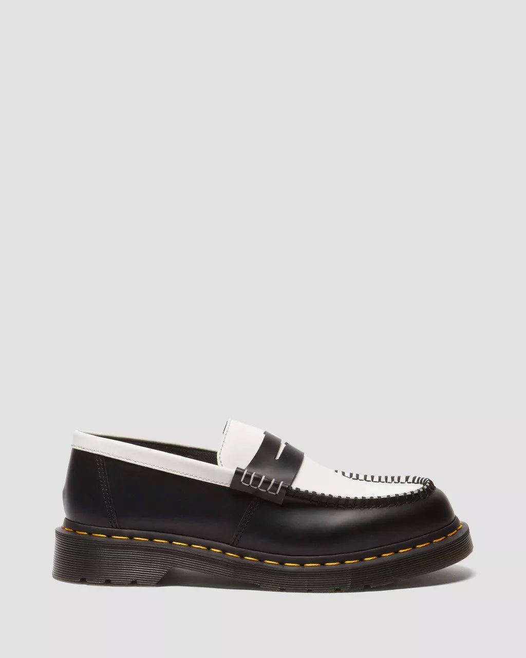 Penton Two-Tone Smooth Leather Loafers