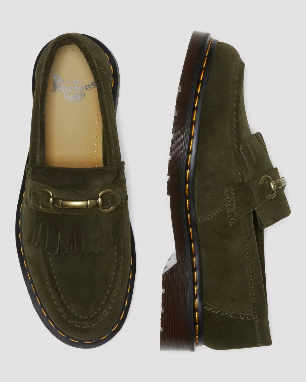 DR MARTENS Adrian Suede Snaffle Loafers