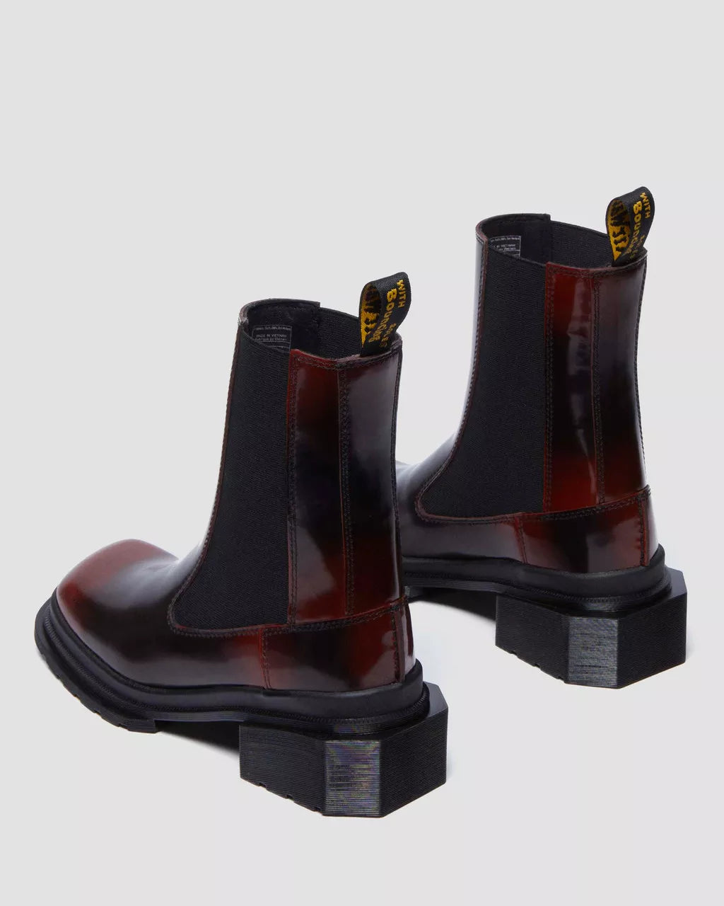 Maybole Square Toe Leather Chelsea Boots