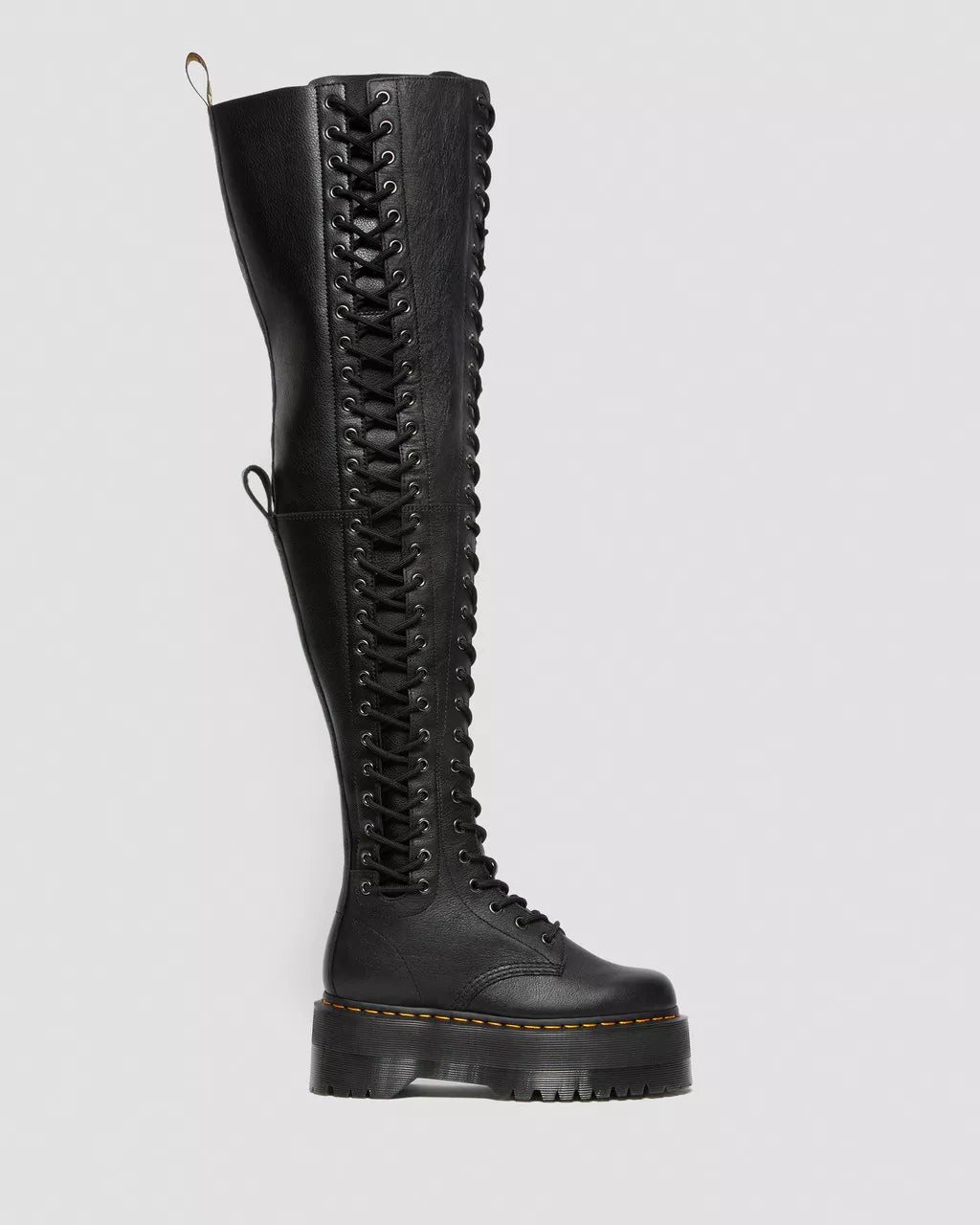 DR MARTENS Azreya Max Leather 26-Eye Platform Boots
