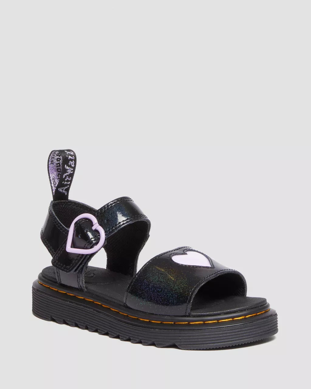 Junior Marlowe Galaxy Shimmer Heart Sandals