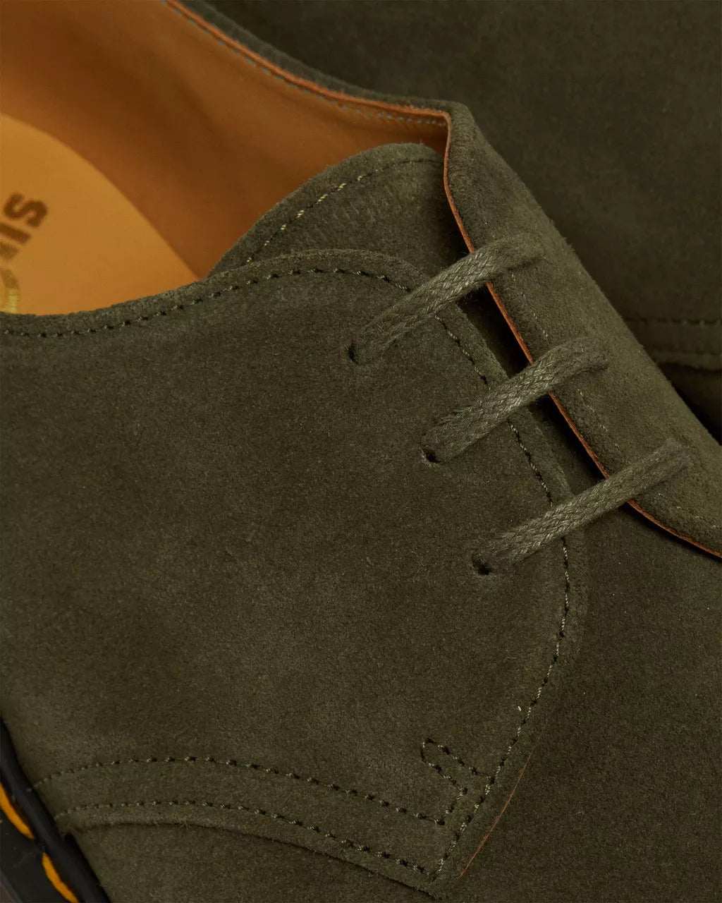 DR MARTENS 1461 Made in England Buck Suede Shoes