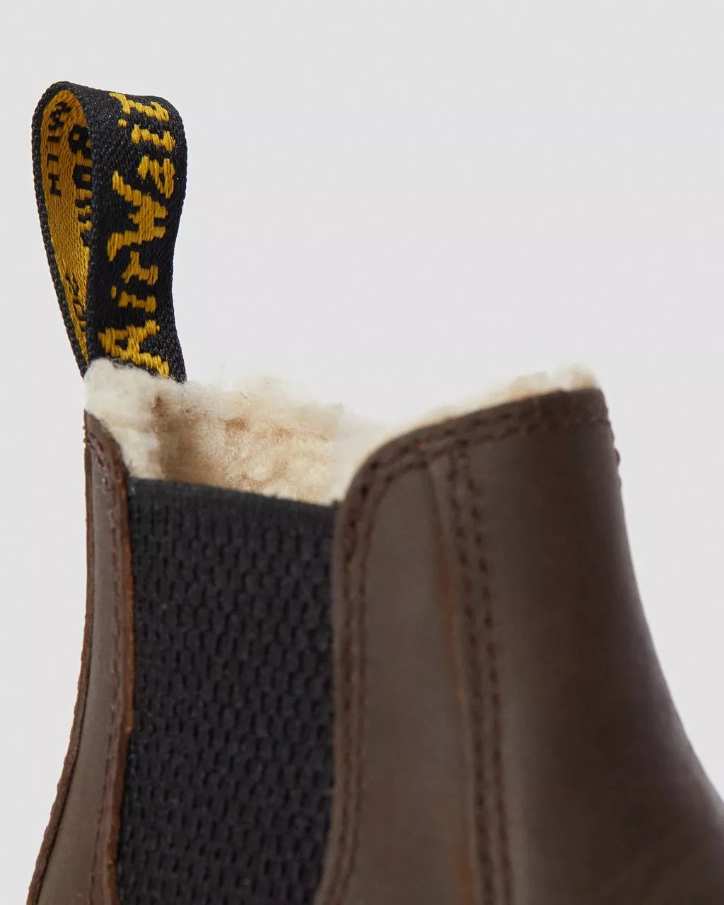 DR MARTENS 2976 LEONORE TODDLER FAUX FUR LINED BOOTS