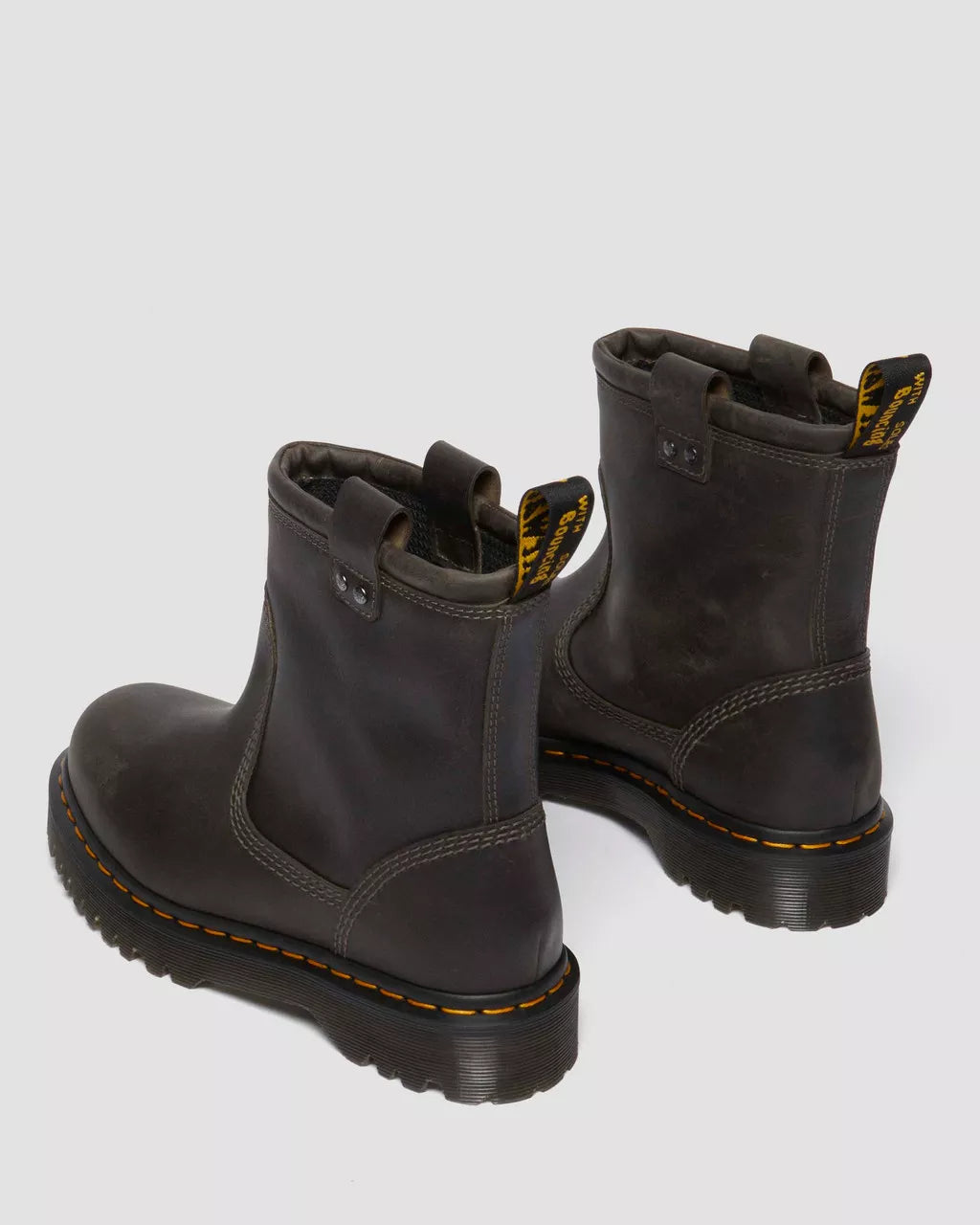 Anistone Lo Leather Biker Boots