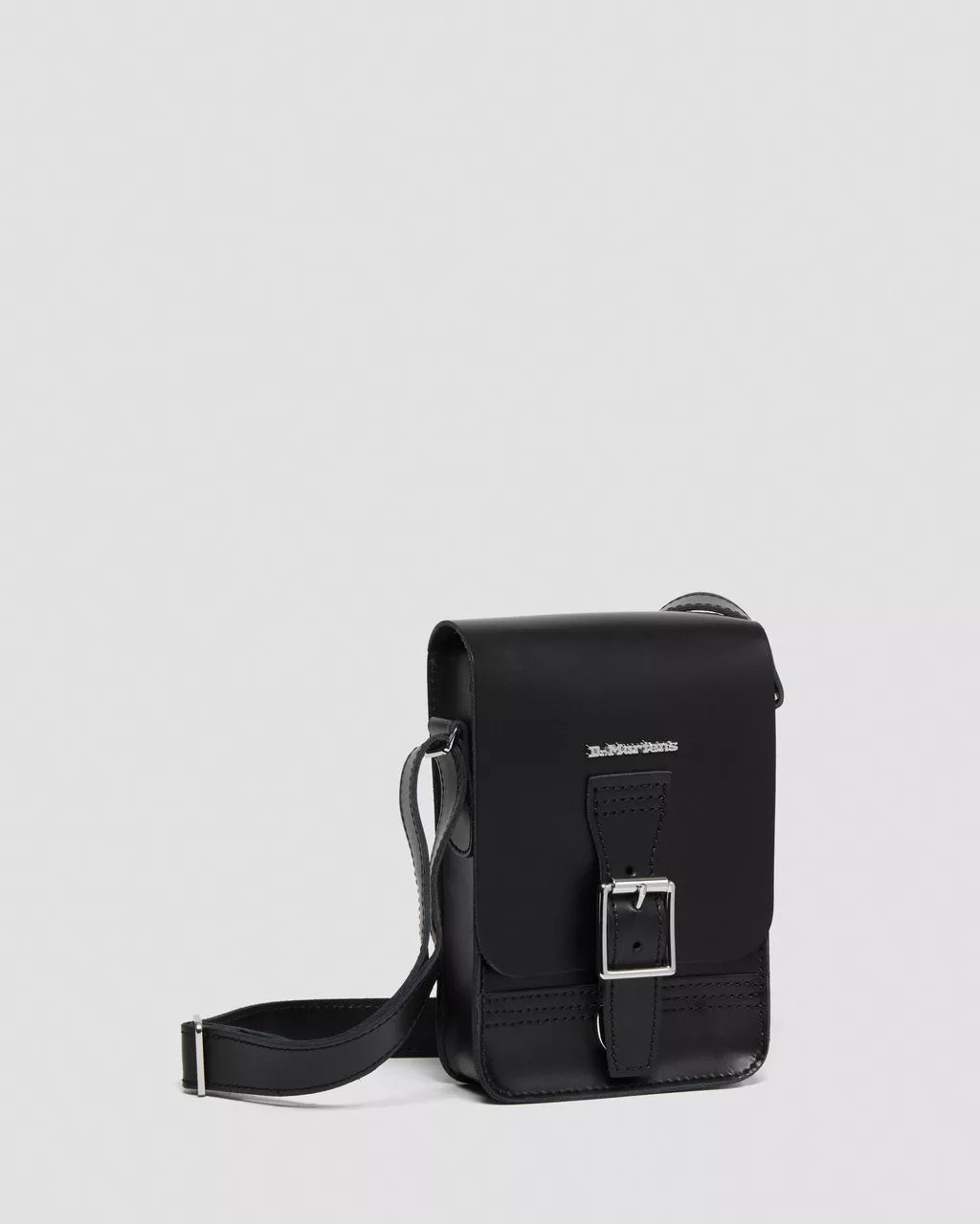 DR MARTENS Kie Smooth Leather Leather Vertical Crossbody Bag