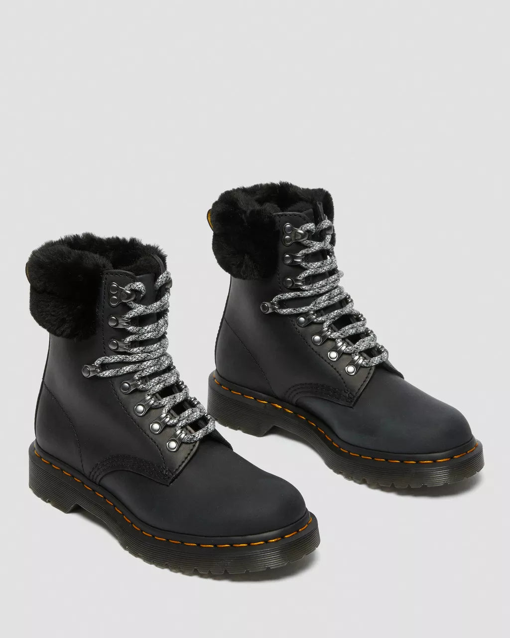 1460 Serena Collar Faux Fur Lined Ankle Boots