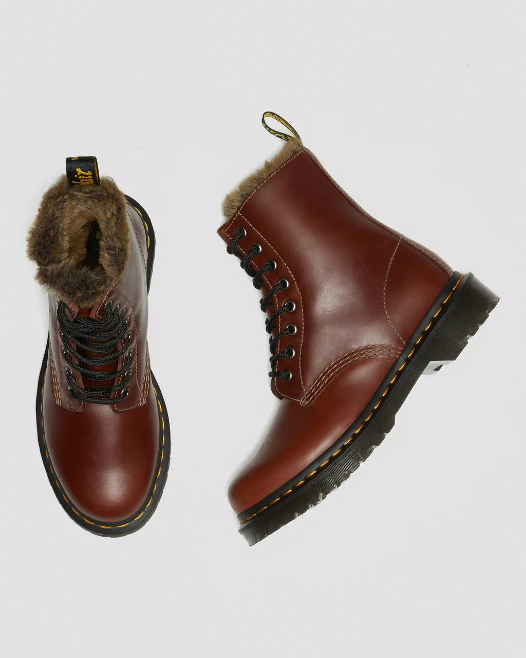1460 Serena Faux Fur Lined Ankle Boots