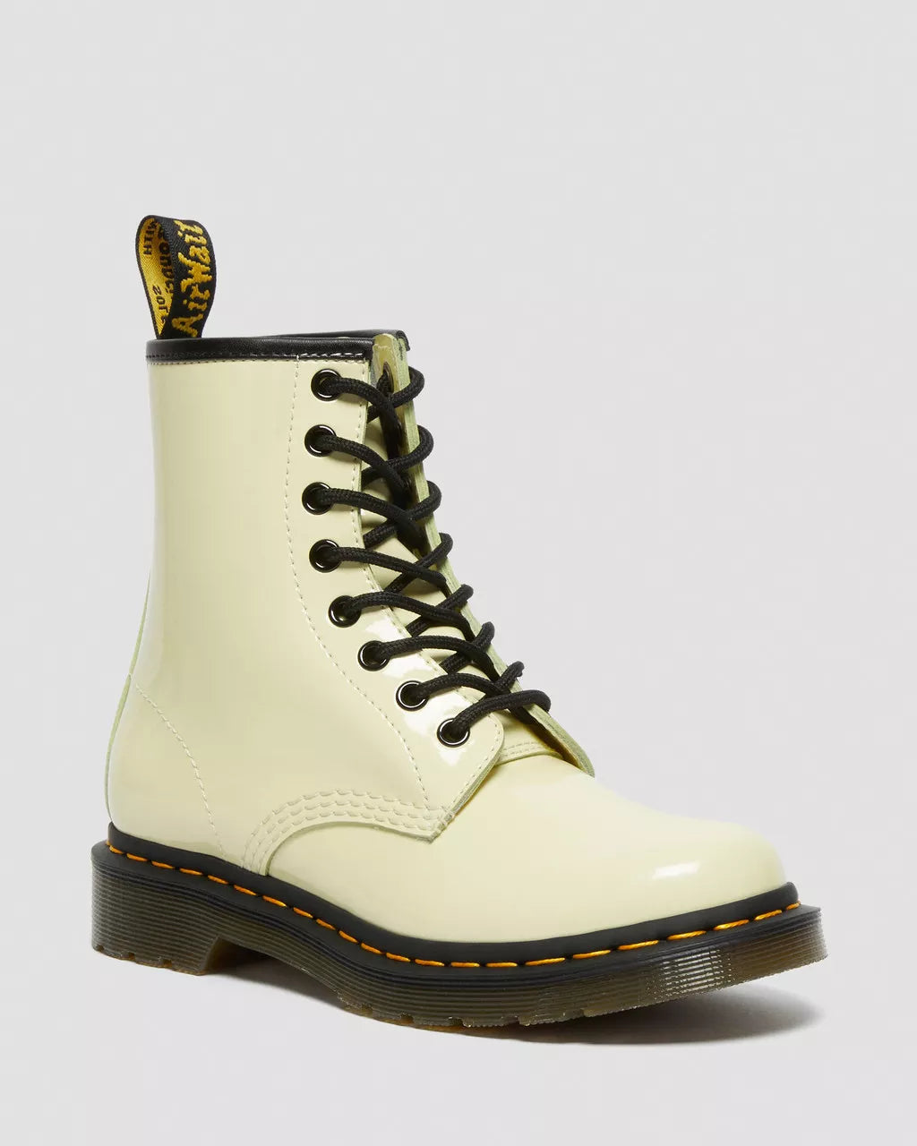 DR MARTENS 1460 Patent Leather Lace Up Boots