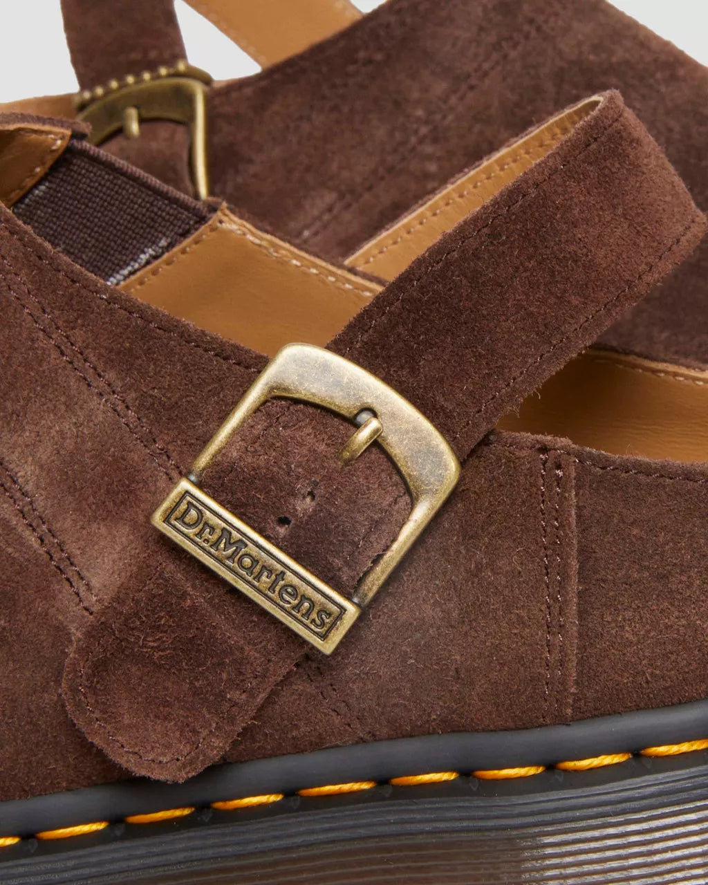 DR MARTENS Isham Desert Oasis Suede Mules