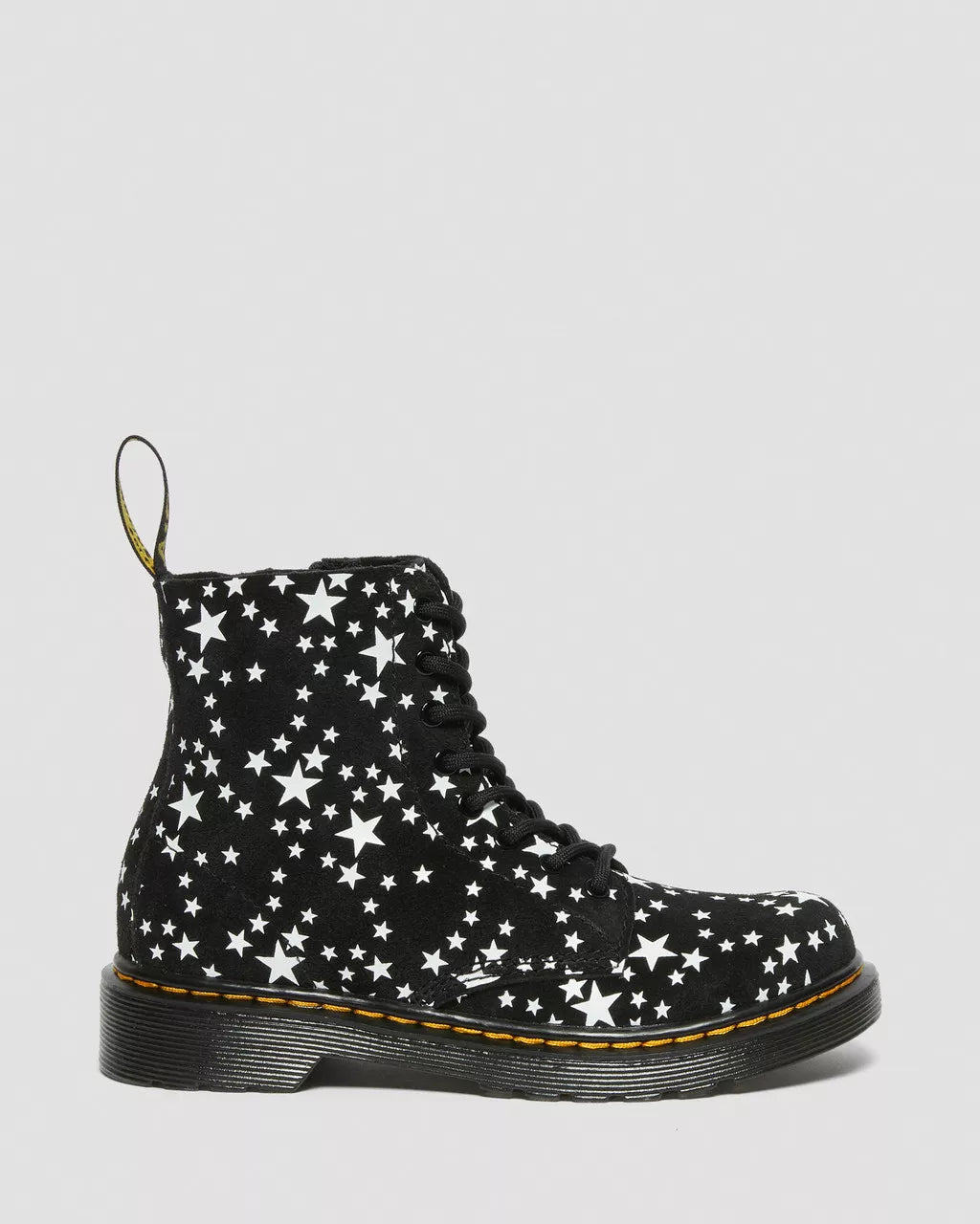 Junior 1460 Pascal Star Suede Lace Up Boots