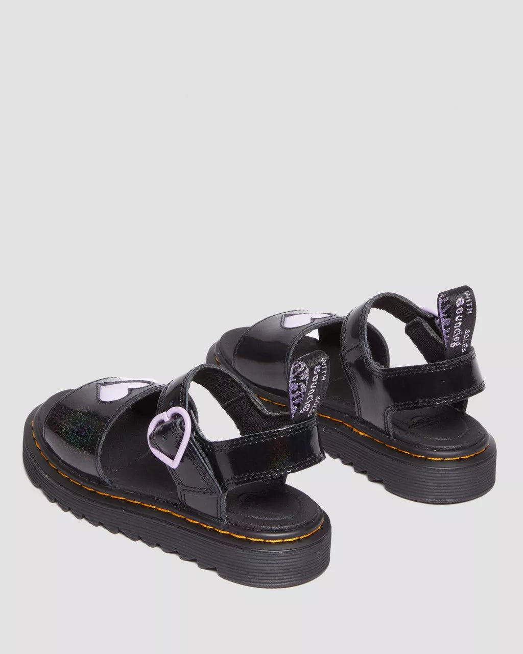 Junior Marlowe Galaxy Shimmer Heart Sandals