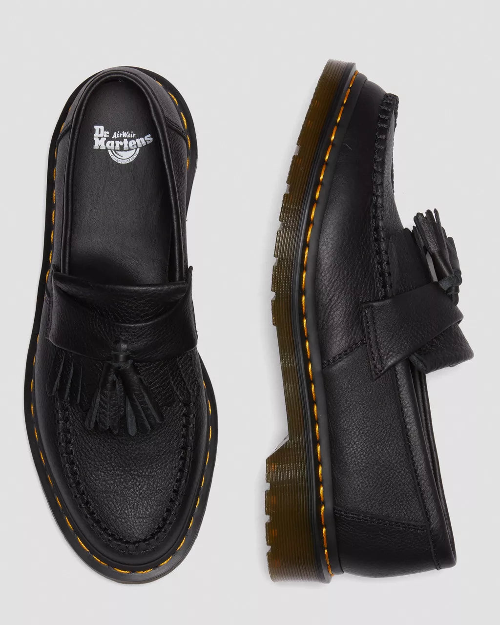 Adrian Virginia Leather Tassel Loafers