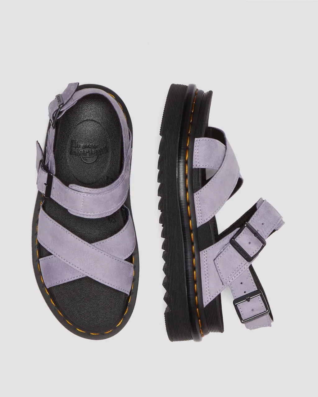 DR MARTENS Voss II Buttersoft Leather Strap Sandals
