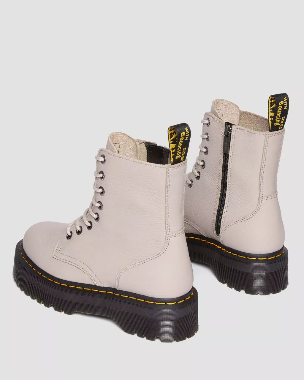 DR MARTENS Jadon III Pisa Leather Platform Boots