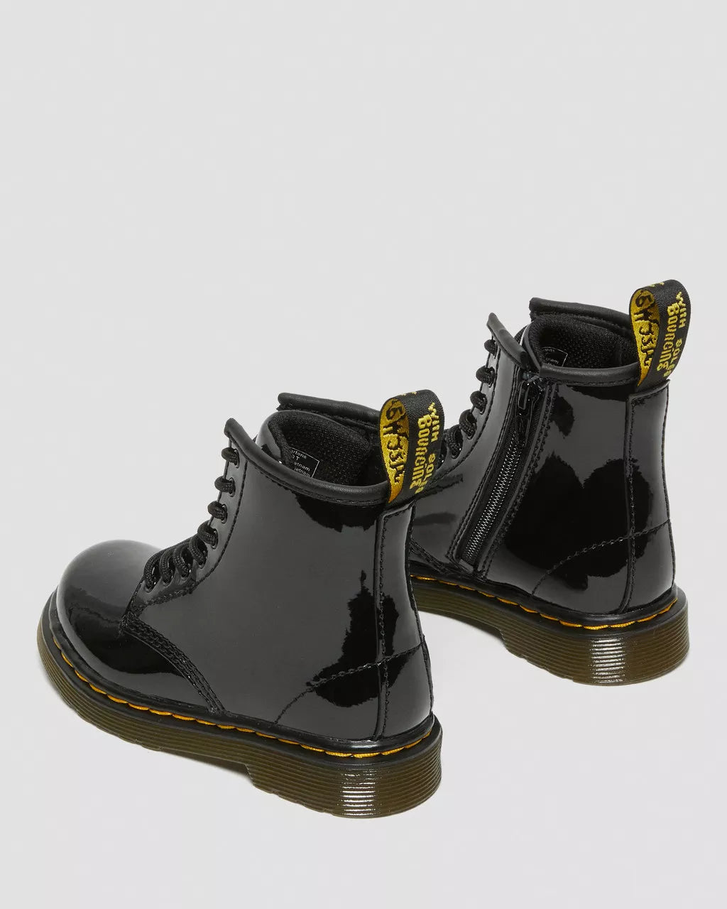 Toddler 1460 Patent Leather Lace Up Boots