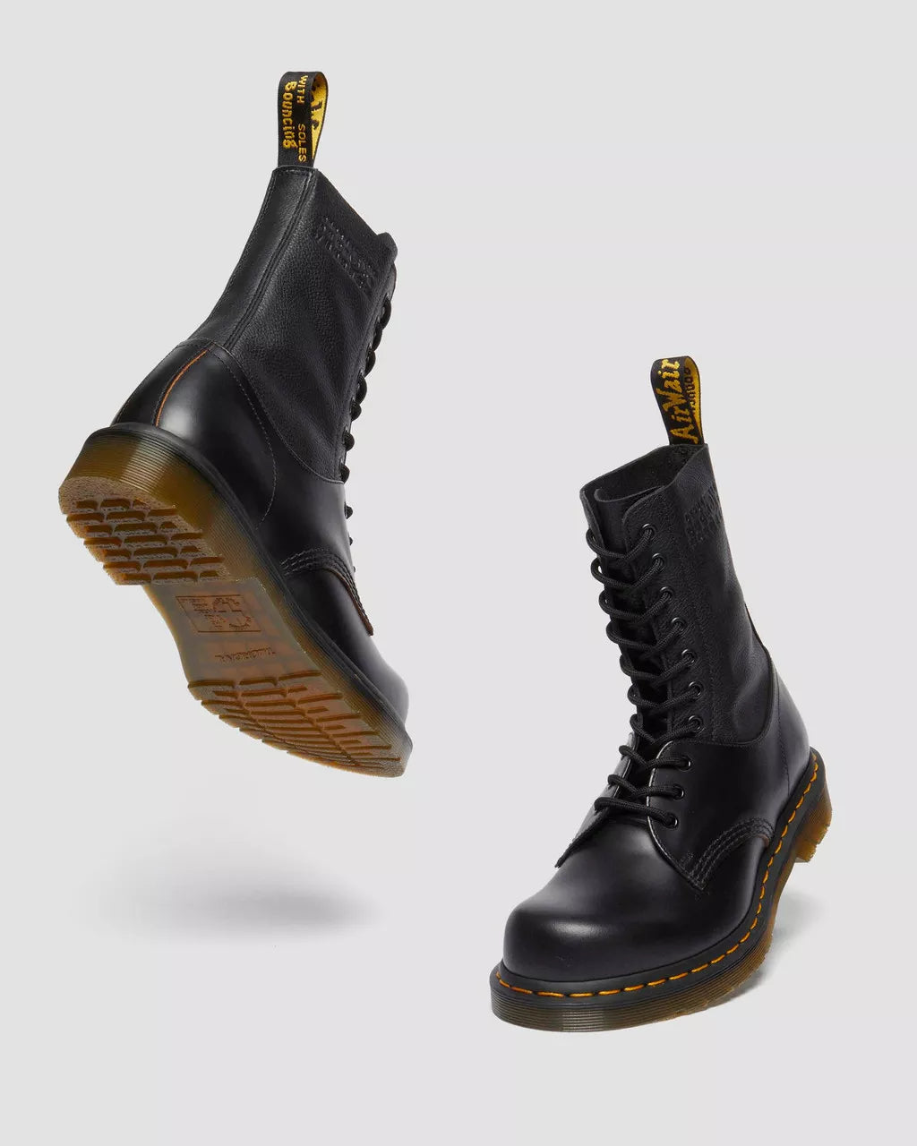DR MARTENS 1490 / 1461 MM6 Leather Lace Up Boots