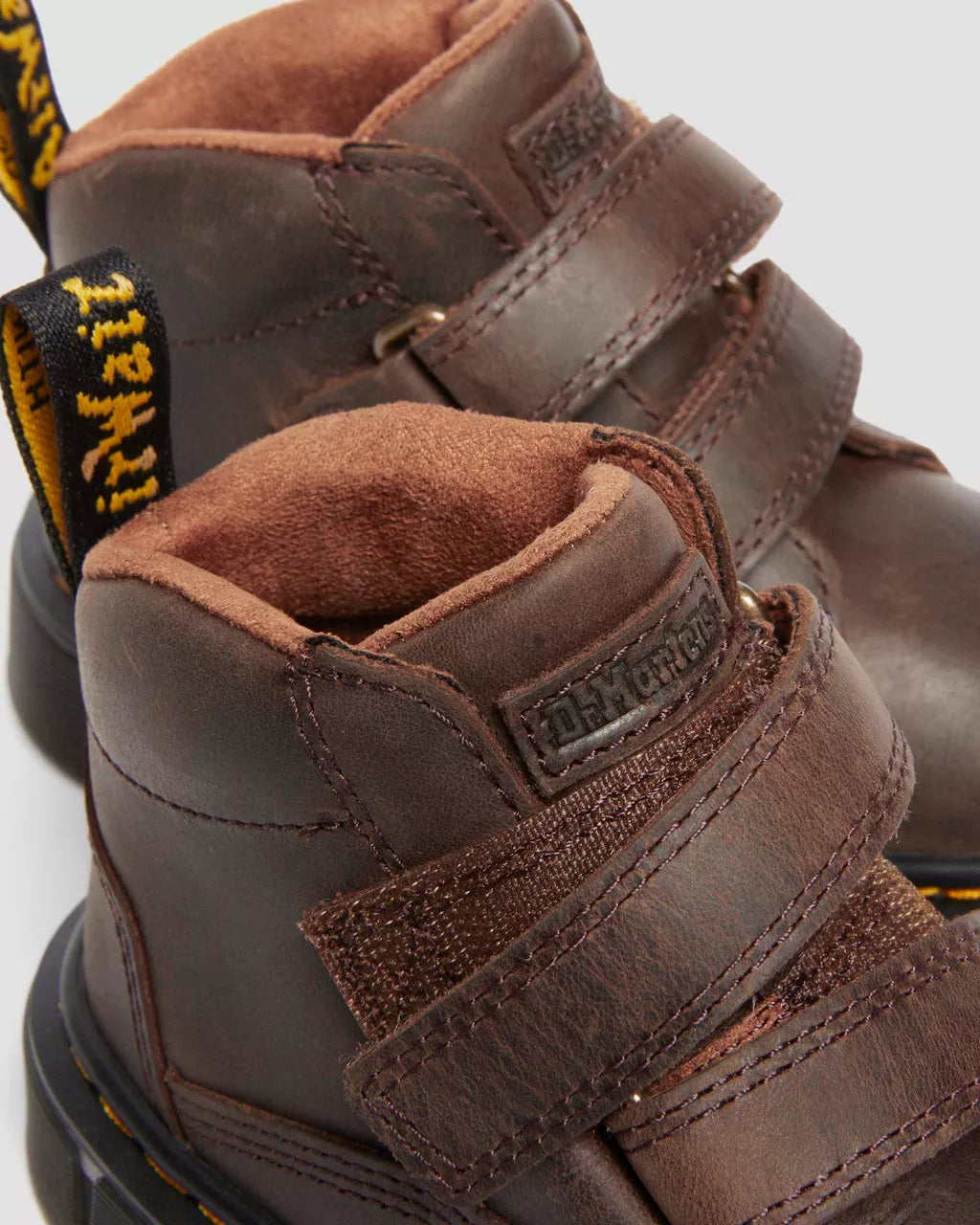 DR MARTENS Toddler Raffe Easy-On Leather Boots