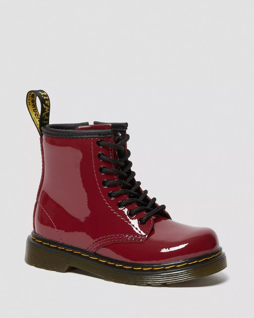 Toddler 1460 Patent Leather Lace Up Boots