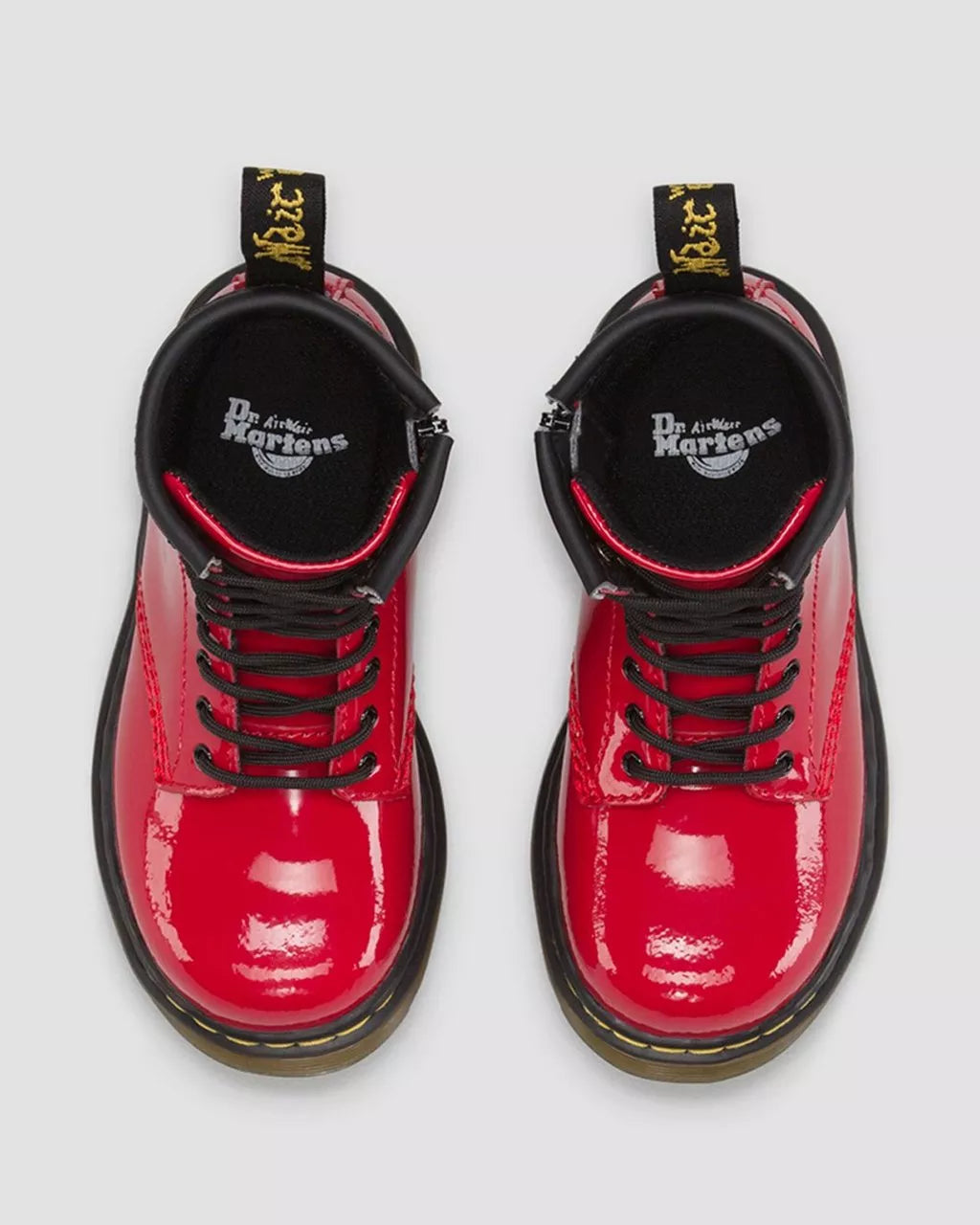 Toddler 1460 Patent Leather Lace Up Boots